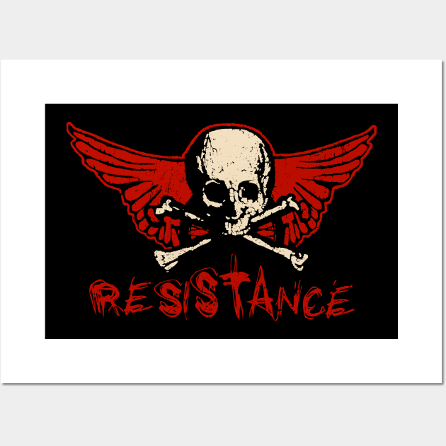 RESISTANCE Wall Art by VizRad